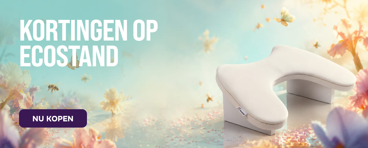 ECOSTAND armsteunen voor manicure