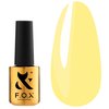 Gel polish FOX Spectrum №019 light yellow 7 ml - Фото №1