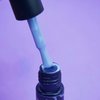 Gel polish FOX SHOT Spectrum Gel Vinyl №059 pastel gray-blue 5 g - Фото №2
