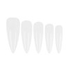 Nagelverlängerungsformen TUFI profi PREMIUM Langdolch milchig - Фото №1