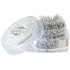 Стружка для декора ногтей Komilfo Foil Stripes №02 Silver (0,2 г) - Фото №3