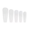 Ballerina transparante tips 240 stuks. model PH-25 - Фото №1