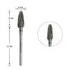 TUFI profi PREMIUM carbide likdoorn manicure snijder 092 01 groene inkeping - Фото №1