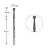 TUFI profi PREMIUM manicure frees diamant bal 801 001 023B 2,3 mm blauwe inkeping - Фото №1