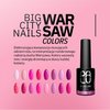 Hybride nagellak PALU Warsaw P6 paars-roze 11 ml - Фото №3
