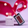 TUFI profi PREMIUM hybride nagellak Flamingo 28 perzik smoothie 8 ml (0132496) - Фото №3