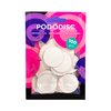 White refill pads for pedicure disc PODODISC STALEKS PRO L 100 grit (50 pc) (PDF-25-100w) - Фото №1