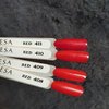 Лак гибридный Claresa RED 411 красный с блеском 5 г - Фото №3