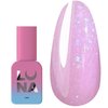 Base LUNA Crystal Base №4 Rosa mit schimmernden Flocken 13 ml (317-1258) - Фото №1