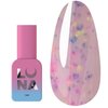 LUNA Tutti Frutti base № 12 lichtroze met veelkleurige vlekken 13 ml - Фото №1