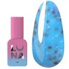 Hybride basis LUNA Tutti Frutti № 3 blauw met veelkleurige vlekken 13 ml - Фото №1