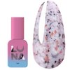 Hybride basis LUNA Marmer №1 melkachtig met veelkleurige smelt 13 ml (316-1225) - Фото №1