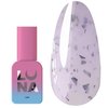 Hybride basis LUNA Marble № 7 melkachtig met paarszwarte tint 13 ml (316-1577) - Фото №2