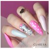 Claresa PINK 524 Burgundy Hybrid Nagellak 5 ml - Фото №2