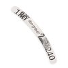 Aba Group SAFE PAKIET Пилочка для ногтей BANAN 180/240 STANDARD - FLAMING, 25 шт - Фото №1