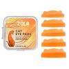 ZOLA Cat Eye Pads Lamineringsrollerset Oranje 5 paar - Фото №1