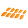 ZOLA Cat Eye Pads Lamineringsrollerset Oranje 5 paar - Фото №2