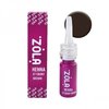 Henna for eyebrows ZOLA "Henna №07 Ebony Brown" dark shade 10g - Фото №2