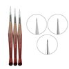 Set Manikürepinsel BLING 3 Stück Roségold - Фото №1
