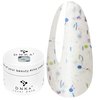 Base DNKa Cover #0055 Favourite milky with purple, blue and yellow flakes 30 ml (DNKA0055-30) - Фото №1