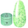 Base DNKa Cover  Base №0069 Relax grün mit weißen Flocken 30 ml - Фото №1