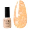 Gel Dark Snow Gel 04 Orange mit weißen Flocken 8 ml - Фото №1