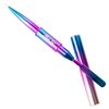 MollyLac "Rainbow" dubbelzijdige decoratiekwast met spatel, borstellengte 7 mm - Фото №3