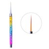Кисть для дизайна ногтей MollyLac Pro Liner Rainbow, длина щетины 9 мм - Фото №1