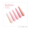 Гель для наращивания Claresa Rubber Gel 02 теплый светло-розовый 45 г - Фото №3