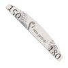 Aba Group Nagelvijl HALF-MOON 150/180 STANDARD - FLAMINGO, 25 stuks - Фото №1