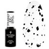 Victoria Vynn Top Matt Pepper no wipe hybride matte top met stippen 8 ml - Фото №1