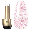 MAKEAR Daisy 625 hybride nagellak transparant met roze glitter 8 ml - Фото №1