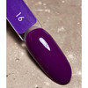 Gellack DARK Neue Kollektion 16 Lila 10 ml - Фото №4