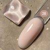 Gel for extensions DARK Medium Gel №28 beige, 15 ml - Фото №3
