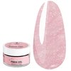 Гель для наращивания Victoria Vynn EASY FIBER GEL Sparkle Pink розовый c микроволокнами и блестками 50 мл - Фото №1