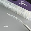 Верхние формы NAILSOFTHEDAY Dual form Square (Type 4) 120 шт - Фото №2