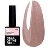 Gellack NAILSOFTHEDAY Koreanisches Katzenauge 02 durchscheinend hellrosa 10 ml - Фото №1