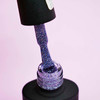 Reflective gel polish VALERI Flash № 03 silver-blue 6 ml (VFl6-03) - Фото №2