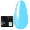 Gel für Extensions SILLER Zefir Nr. 08 (Glas) blau 15 ml (NF-00019235) - Фото №1