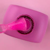 Hybride top LUNA Matte Sand Pink Non Wipe zonder plaklaag met zandroze textuur effect 13 ml (300-3431) - Фото №2