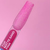 Hybride top LUNA Matte Sand Pink Non Wipe zonder plaklaag met zandroze textuur effect 13 ml (300-3431) - Фото №3