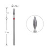 Diamant manicure snijder Donker №101 rode vlam 024 - Фото №1