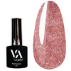 VALERI French Base № 24 bruinbeige met gouden microglitter 6 ml (VFB6-24) - Фото №1