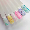 Gel with dried flowers Valeri Flower Garden Gel №04 milky with dried flowers 5 ml (VFG5-4) - Фото №4