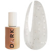 DARK PRO Shine 05 Base Milky met zilveren glitter 15 ml - Фото №1