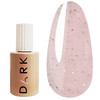 DARK PRO Shine 07 Base  melkachtig roze met zilveren glitter 15 ml - Фото №1