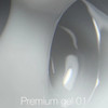 Aufbaugel NAILSOFTHEDAY Premium Gel 01 milchig 30 ml - Фото №2