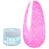 Gel für Extensions LUNA Diamond Gel №4 rosa mit Glitzer 15 ml (323-2357-0463) - Фото №1