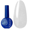 Touch Cover Base Gloss 01 zilver met glitter 13 ml - Фото №1