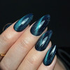 Топ Slowianka No Wipe Flash Cat Eye Blue 10 г - Фото №3